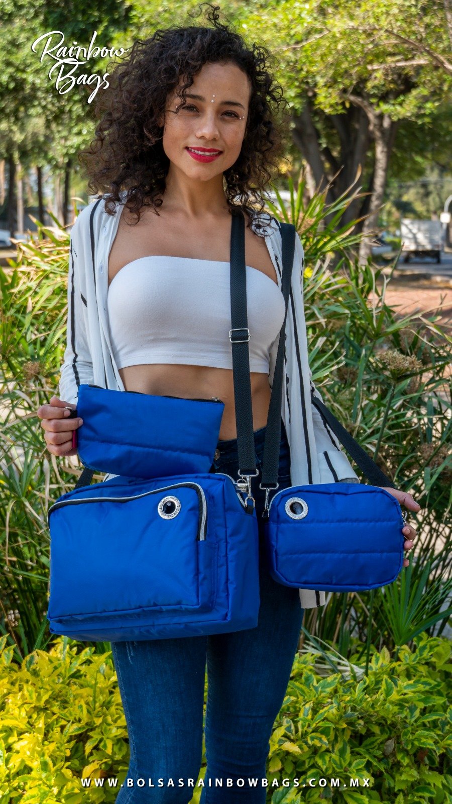 Bolsa azul 2024 rey